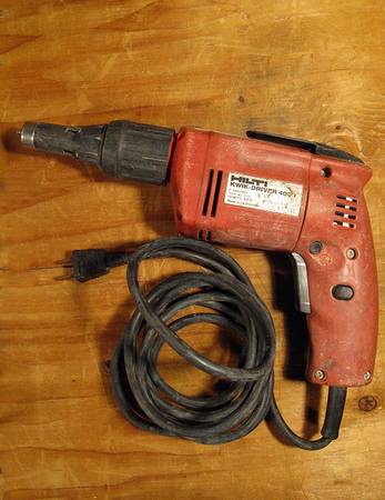 hilti kwik-driver 4000 drywall screw driver 1