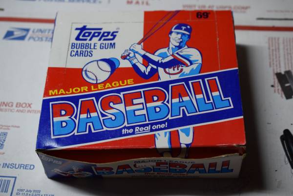 1988 Topps Baseball Cello Pack Box 1