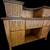 Mid Century 90s Sideboard Hutch Mcm Wood Curvy Fluted Server Credenza 19 thumbnail