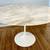 Authentic Knoll Saarinen Carrara Marble Dining Table 47" 1 thumbnail