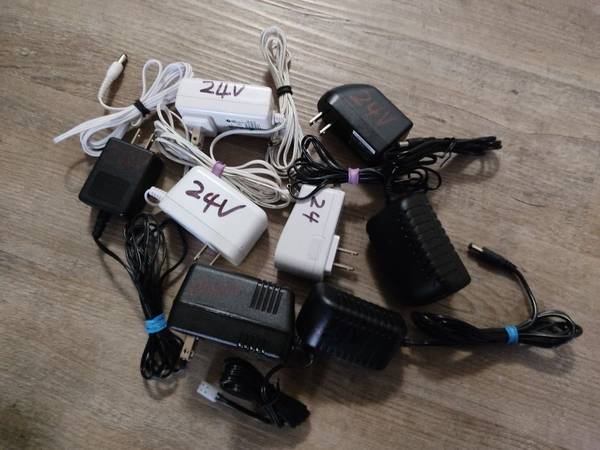 24 Volts Power Adapters for sale ($5 Each) 1