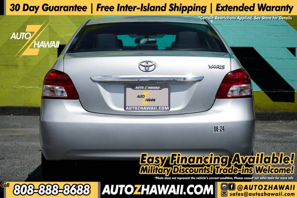 Sedán Toyota Yaris 2011 4D [Financiamiento Disponible] - $6,995 (609 waiakamilo road | www.autozhawaii.com)63617668072835124