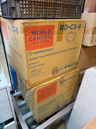 Compostable food service to go / takeout containers, utensils and misc 1