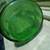 Vintage emerald green textured glass vase 3 thumbnail