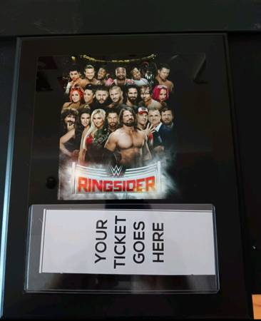 WWE Ringmaster Ticket Display 1