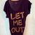 Maternity top “Let Me Out!” 2 thumbnail