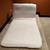 Pottery Barn White Lounger 2 thumbnail