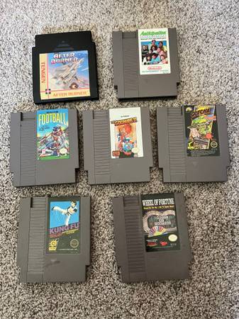 Nintendo NES games - See Ad for Details 1