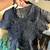 Black Leafy Blouse 5 thumbnail