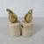 Brian Bijan Studio Brass Dove? Birds Sculptures On Marble Pedestal 4 thumbnail