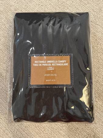 *NWT* West Elm 8'x10' Rectangular Outdoor Umbrella (CANOPY ONLY) 1