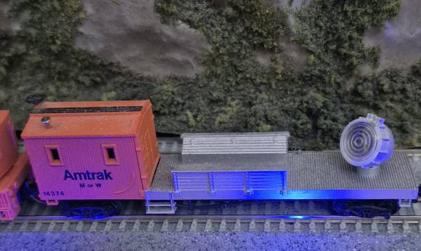 N Scale Amtrak MOW Train 1