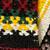 BEAUTIFUL LARGE VINTAGE AUTHENTIC 1950 HAND WOVEN FALSA FRINGE BLANKET 15 thumbnail