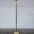 Vintage brass halogen torchiere dimmable floor lamp 1 thumbnail