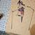 Indonesian Wood Painted Shadow Puppet Vintage! 4 thumbnail