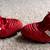 ADIDAS RED BASEBALL/SOFTBALL RUBBER CLEATS SHOES SIZE 12 3 thumbnail