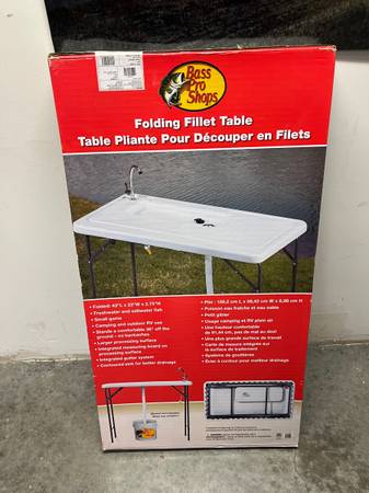 Folding Fillet Table 1
