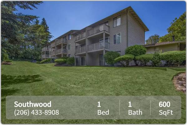 $1,500 / 1br - 600ft2 - ¡Perfecto departamento de 1 habitación listo para mudarse! (Seattle)63688567203715120