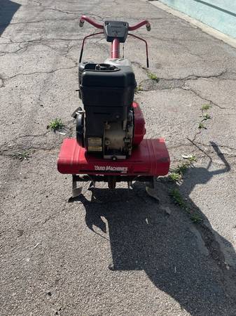 Will trade Rototiller for yard clean up 1