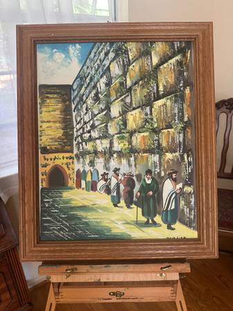 Painting of Western Wall 1