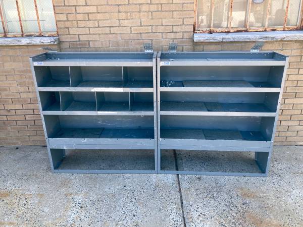 Chevy express GMC savanna Metal Shelves - $450 (Trumbull.Ct)63438705754625121