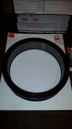 K&N Air Filter and Top 1