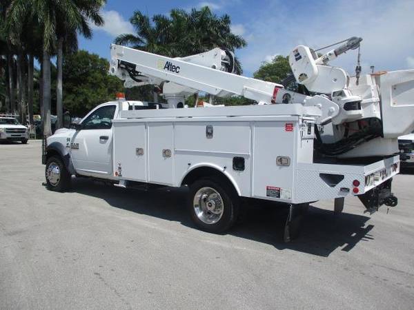 2015 Dodge Ram 5500 4X4 45FT Altec Bucket Boom Truck with Front Winch - $49,50063479405867521121