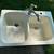 Swan KSDB-3322 22 x 33 Swanstone Dual Mount Double Bowl Sink in Bisque 1 thumbnail