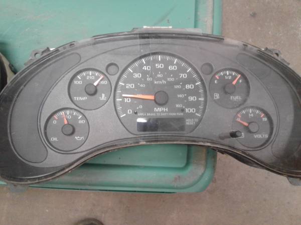 S-10 instrument clusters 1