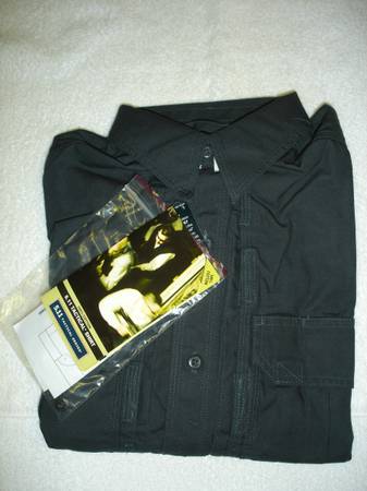 *NEW* 5.11 Tactical Long Sleeve Shirt - Charcoal (half retail price) 1