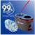 O-Cedar RinseClean Deep Clean Microfiber Spin Mop Replacements 2pk 3 thumbnail