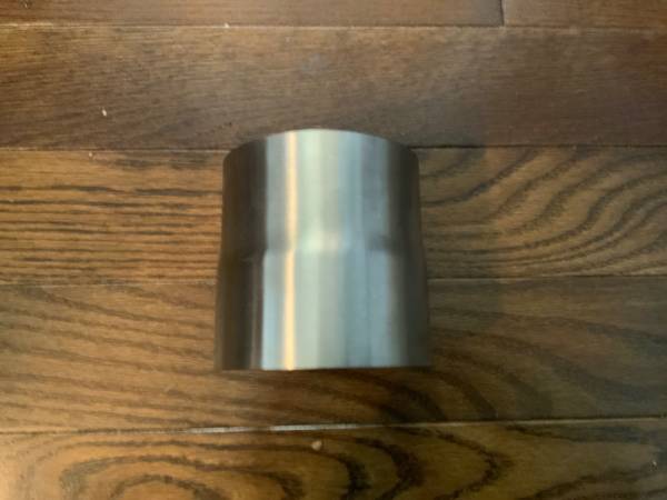 4” inner to outer diameter stainless exhaust coupler 1