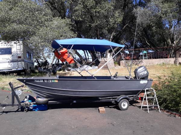15 foot Gregor Aluminum boat 1