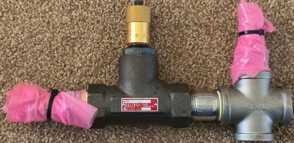 DELTROL EF40S 1" NPTF Hydraulic Flow Control Valve, 55 GPM, 5000 PSI 1