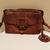 Harbour 2nd Luna Flap leather Crossbody Bag in Cognac Brown 3 thumbnail