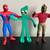 SPIDER-MAN & GUMBY Bendy Figures! 1 thumbnail