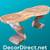 Twist Pedestals Hand Crafted Wood: Many Sizes, Colors SALE 11 thumbnail