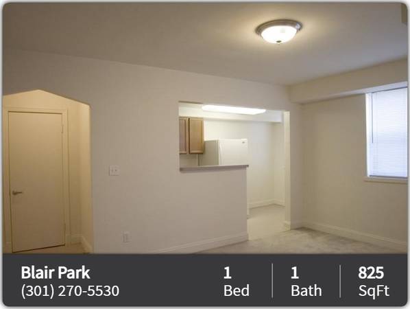 $1,399 / 1br - 825ft2 - Claim your spot! 1 Bed / 1 Bath available! (Silver Spring - Right off of Georgia Avenue)64040360527491122