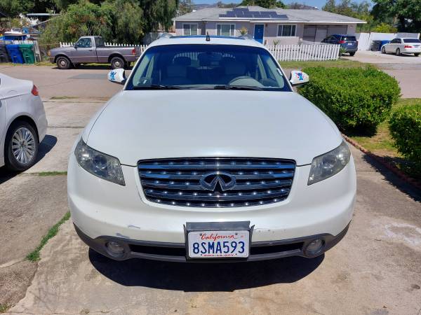 2004 Infiniti FX35--Emisiones aprobadas y Registrado - $3.800 (Santee)63618351998849121
