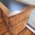 SOLID WOOD SERVER SIDEBOARD TABLE WITH BLACK TOP 2 thumbnail