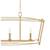 New in Box - Marston 3-Light Gold Chandelier 4 thumbnail