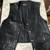 Harley Davidson Men’s Motorcycle Leather Vest Black Button Up Men's La 3 thumbnail