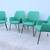 Modern Coalesse Brian Kane Bindu Green Guest Chairs Set of 4 Brand New 3 thumbnail
