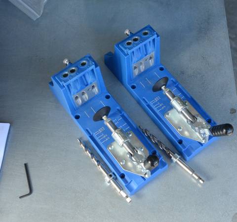 Kreg Pocket Screw System - have two complete with clamps! 1