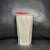 2013 Starbucks Coffee Mug Geometric Faceted White Ceramic Tumbler with Red Lid 9 thumbnail