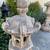 40” high ASIAN / JAPANESE  / CHINESE  PAGODA CONCRETE /  CEMENT GARDEN 3 thumbnail