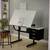 Steel Frame Adjustable Drafting Drawing Table with 3 Drawers 9 thumbnail
