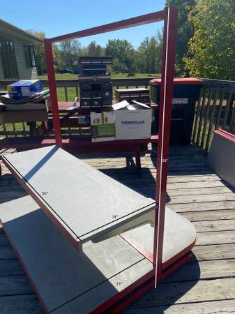 FREE – Two sided store display. 1