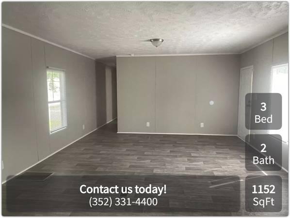 $46,499 / 3br - 1152ft2 - Look no further! You are home! Amazing 3 Bed, 1152 Sq Ft, great value! (Gainesville)63822865240323122