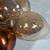 (11pc) Bronze Glass Tree Ornaments 6 thumbnail